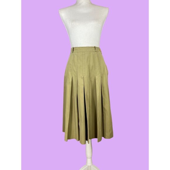 Vintage Gucci Pleated Skort - Picture 1 of 7